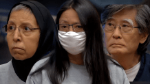Three members of Arabella's adoptive family were indicted by a grand jury. From left to right: Adella Tom, Leticia McCormack, & Stanley Tom.
