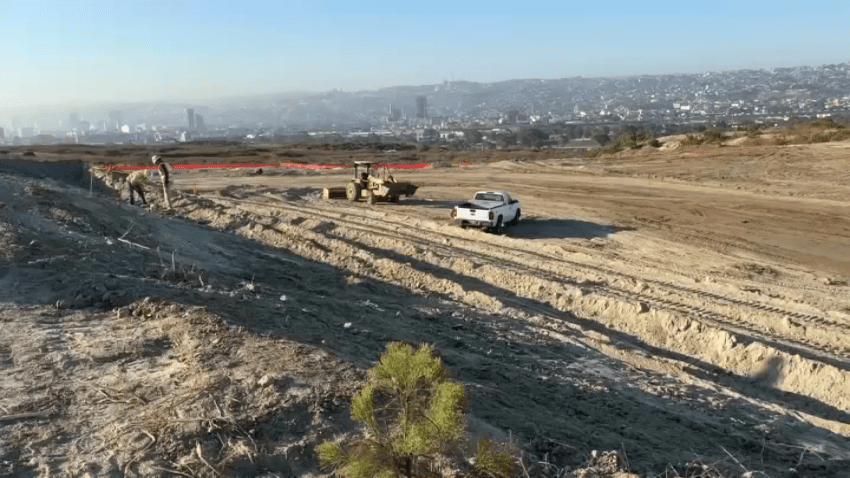 Construction began on San Ysidro's Beyer Park.