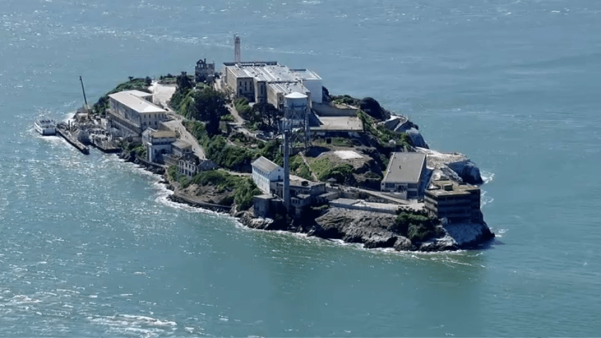 Alcatraz Island.