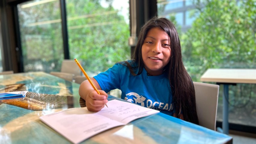 Sofia Ruiz, 9, is a fourth grade student at Rosa Parks Elementary. She also learns science at Ocean Discovery Institute. May 3, 2025